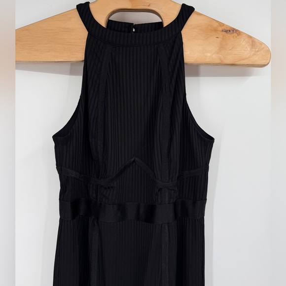 Torrid‎ Dress Womens 1X Black Jersey Halter Body-con Knee Length Sleeveless NEW - Picture 7 of 8